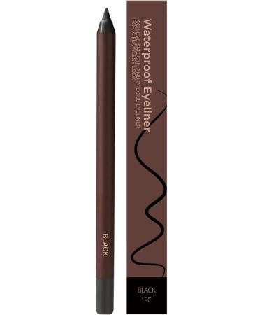 : Crayons Yeux Pour Femmes Double Fonction Imperm able Anti-T che - Application Douce Maquillage de Beaut Tenue Longue Stylo pour les Sourcils pour les Femmes et les Filles au Quotidien Noir - Buy Online on GoSupps.com