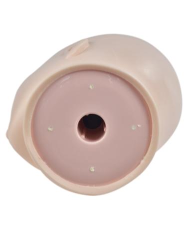 ERSIMAN Bald Training Head for Wigs | Cosmetic Manikin Doll Head with Free Clamp C02 - Ideal for Styling and Display - Buy Online on GoSupps.com