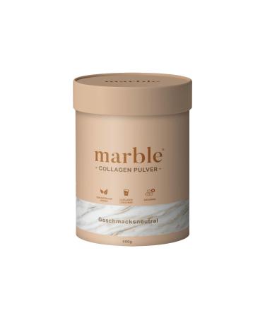Marble Collages Powder 500 G - Collages Peptide Skin Glow - Amino acids complex high -dose - Collagen powder in a cardboard box without a plastic spoon - tasteless - Buy Online on GoSupps.com