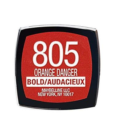 Maybelline New York Color Sensational Orange Danger Matte Lipstick 0.15 oz - 1 Count - Buy Online on GoSupps.com