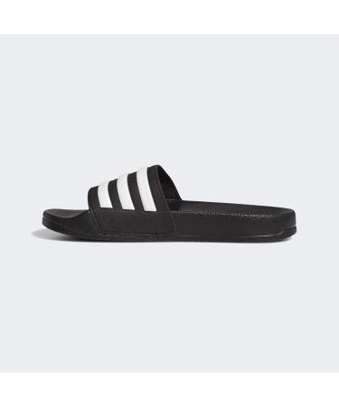 Buy adidas Unisex Kids Adilette Shower Slippers 35 EU - Core Black Ftwr White - International Shipping Available - Buy Online on GoSupps.com