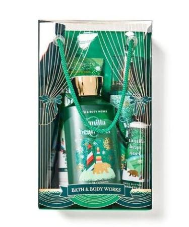 Buy Bath and Body Vanilla Bean Noel Gift Set - Fragrance Mist Body Cream Shower Gel & Hand Cream - Perfect Holiday Gift Bag - Buy Online on GoSupps.com