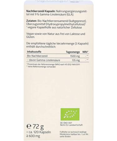 Nighting Cup Oil 500 mg Capsules - Bio Vegan Supplement for Natural Wellness | International Shipping Available - Buy Online on GoSupps.com