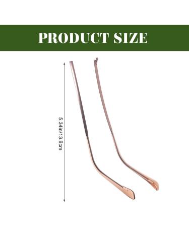 Ultechnovo Sunglasses Repair Set - 2 Pairs Metal Replacement Arms for Glasses & Sunglasses | DIY Glasses Brackets | Durable Coffee Style - Buy Online on GoSupps.com