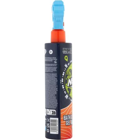 Nerf Get Hyped! Bath & Shower Gel 300ml - Blaster Trigger Shower Gel - Children's Shower Gel - Buy Online on GoSupps.com