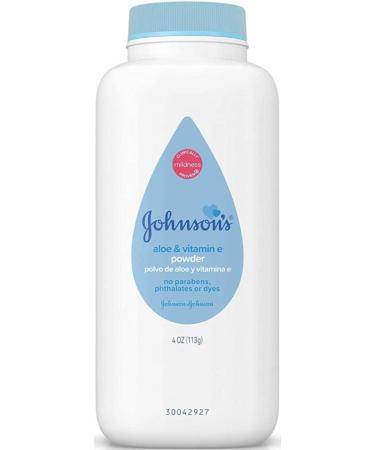 Johnsons Baby Powder with Naturally Derived Cornstarch Aloe & Vitamin E, Hypoallergenic (Value Pack of 3) - Buy Online on GoSupps.com