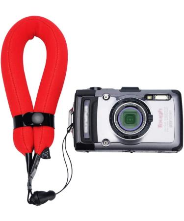 JJC Waterproof Floating Wrist Strap for Olympus, Fujifilm, Nikon, and Gopro - Red - Buy Online on GoSupps.com