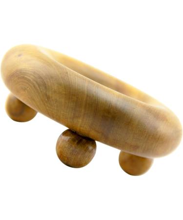 Gleavi 5-St Massage Device | Wooden Muscle Roller & Reflex Zone Tool for Back & Shoulder Massage - Buy Online on GoSupps.com