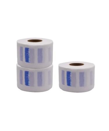 3 Rolls Barber Paper Neck Strips Neck Protection Paper Strips for Salon Haircut