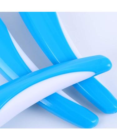 3pcs Double Sided Hard Denture Brush Set with Ergonomic Rubber Handle - Portable Denture Care Tool - Buy Online on GoSupps.com