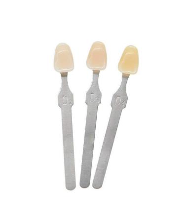 3D Teeth Whitening Shade Guide Porcelain - 16 Colors Set for Tracking & Comparing - Dental Bleaching Chart for Oral Care - Buy Online on GoSupps.com