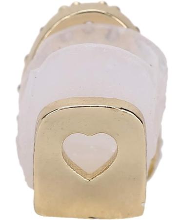 Excessive Gold-Silver Grill Mouth Teeth - Individual Grill Cap for Parties | Diamond Gold Tooth Grills - Buy Online on GoSupps.com