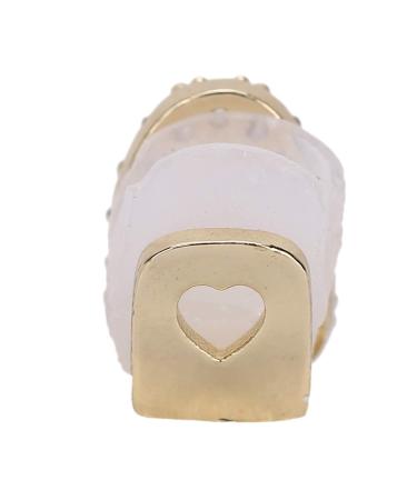 Gold-Plated Hip Hop Grillz - Bling Teeth Jewelry for Men & Women | Diamond Grill Body Jewelry Gift - Buy Online on GoSupps.com