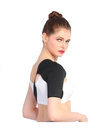 Shoulder Brace & Rotator Cuff Support | Adjustable Compression Sleeve for Pain Relief - Men & Women - Buy Online on GoSupps.com