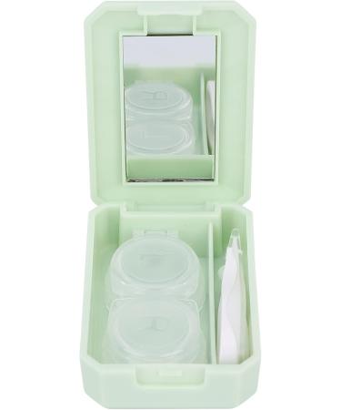Contact Lens Box Good Sealing Effect Avoid Harmful Substances Getting Into Eyes Contact Lens Holder Box for Work for Travel for Home for Outdoors(Avocado) - Buy Online on GoSupps.com