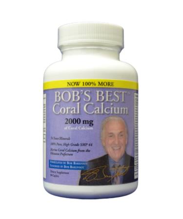 Bob's Best Coral Calcium 2000 mg 90 caplets