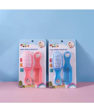 Fublazeze Baby Hair Brush & Comb - ABS+Nylon Massage Tool for Baby Pink - Buy Online on GoSupps.com