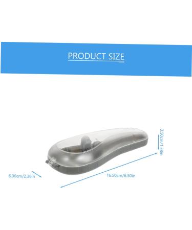 Frcolor Razor Storage Box Protective Cover Case for Safety Razors | 2-Pack - Buy Online on GoSupps.com