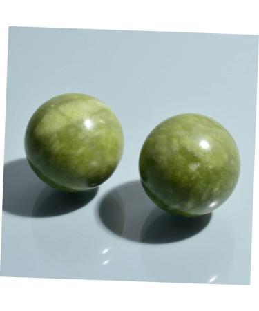 Hapinary 2-Piece Jade Massage Handballs | Handmade Health Exercise Balls for Effective Hand Massage & Relaxation - Buy Online on GoSupps.com