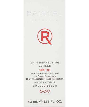 Radical Skincare Skin Perfecting Screen SPF 30 | UVA/UVB Protection, Wrinkle Blur, Makeup Primer | All Skin Types | Paraben & Cruelty Free | Clinically Proven | 1.3 Fl Oz - Buy Online on GoSupps.com