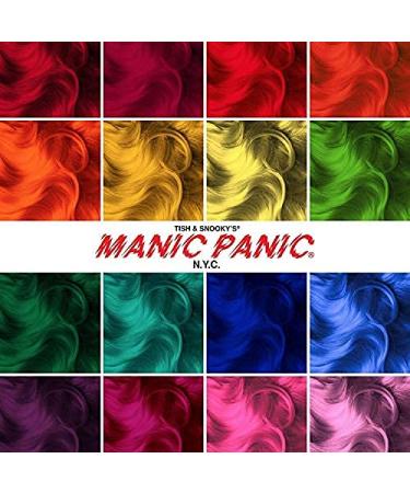 Shop Manic Panic Mermaid Classic Creme - Vegan Cruelty-Free Blue Semi-Permanent Hair Dye (3 x 118ml) - Buy Online on GoSupps.com