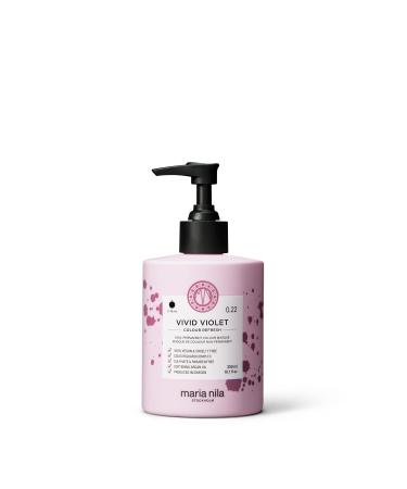 Maria Nila Colour Refresh Vivid Violet 300 ml Purple Hair Mask Semi-Permanent Pigments 100% Vegan & Sulfate/Paraben free