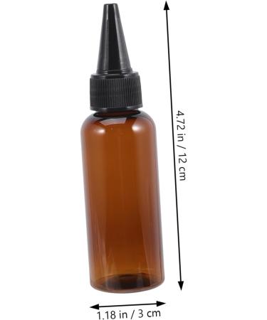 Flacon Huile Cheveux Applicateur 10 Pi ces Bouteilles Plastique PET Rechargeables 50 Ml Bouchon Noir Embout Pr cis pour Soins Capillaires Coloration Lotions Shampoings Peinture - Buy Online on GoSupps.com