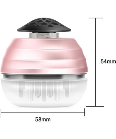 Scalp Massage Brush & Hair Applicator Bottle 2-in-1 | Ros Gold Hair Treatment Tool for Essential Oils & Serums - Buy Online on GoSupps.com