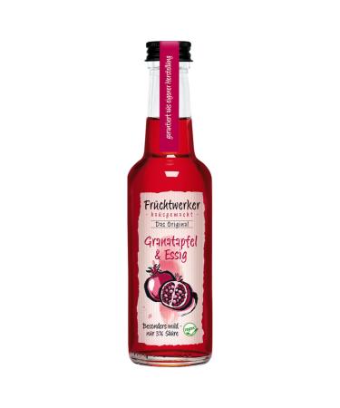 Fruchtwerker Fruchtwerker | Pomegranate & Vinegar | With Real Fruit Juice | 250ml Glass Bottle