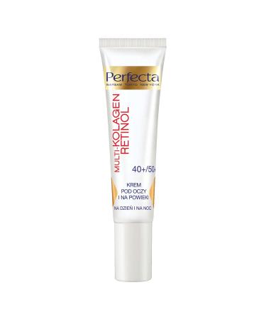 Perfecta Multicollagen Retinol Eye Cream for Brightening - Anti-Aging Solution for 40+/50+ Skin | International Shipping Available - Buy Online on GoSupps.com