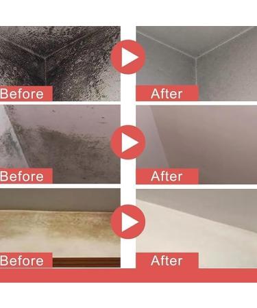 Mould Cleaner Gel Deep Mould Remover Gel Mould Magic Gel Household Mould Miracle Remover Mould Magic Extreme Gel Household Mould Removal Gel for Kitchen Bathroom Tile Stains Sink 1pc - Buy Online on GoSupps.com