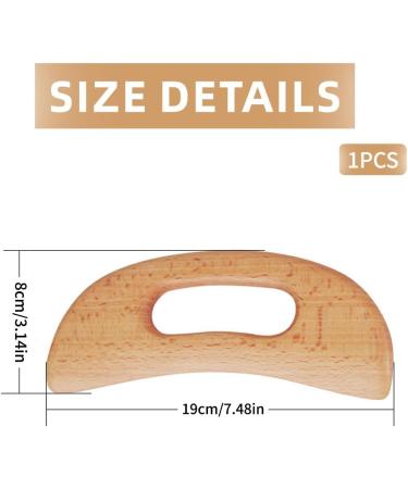Buy Iudwcg Wooden Scraping Tool - Anti-Cellulite Massage & Muscle Relief Device | International Shipping Available - Buy Online on GoSupps.com