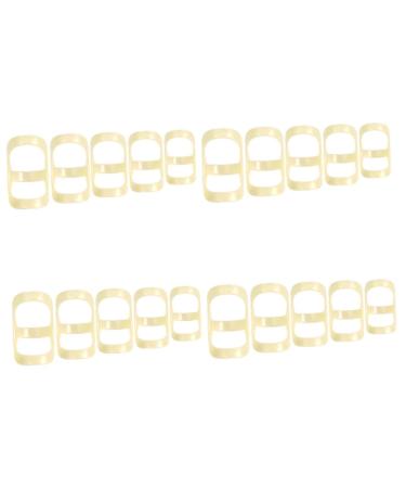 ULTECHNOVO Durable Finger Brace 20 Pcs Splint Metacarpal Support Splint Brace Straight Corrector Stabilizer Bed Frame Hardware Pumpkin Headband Adult Straightener Child Adjustable Holder 3.5x2cmx4pcs As Shownx4pcs