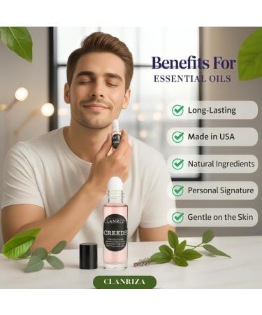 10ml Roll-On C'REEDS Fragrance Body Oil for Men Our Interpretation Daily Wear Scent Smooth Skin Application Glass Bottle for Personal Use & Good for Gifts - Buy Online on GoSupps.com