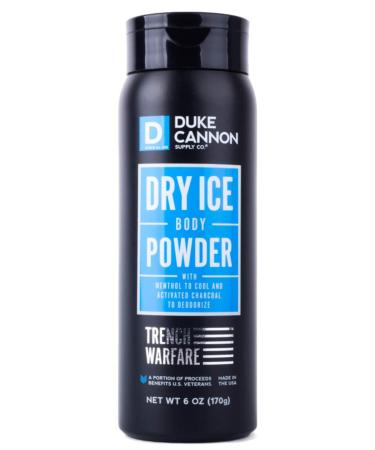 Duke Cannon Dry Ice Body Powder 6 oz. 1 pk