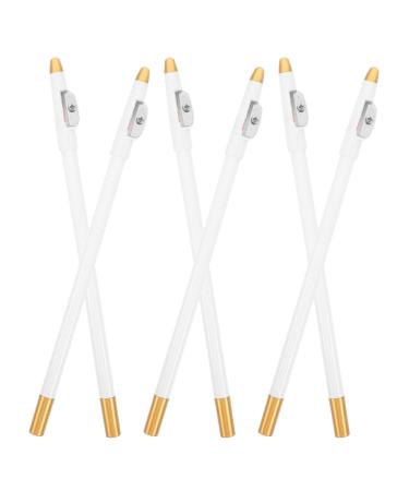 VALICLUD 6pi ces Kit de Crayons Sourcils et Eyeliner Bois Crayon pour Barbe et Sourcils avec Pointe Fine pour Application Pr cise et Portable