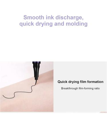 Eye Liner | Quick-Drying Waterproof Long-Lasting Eye Liner Liquid Liner | Eye Liners for Women Smudge Resistant Eyeliner Liquid for Makeup Show Date Hersil - Buy Online on GoSupps.com