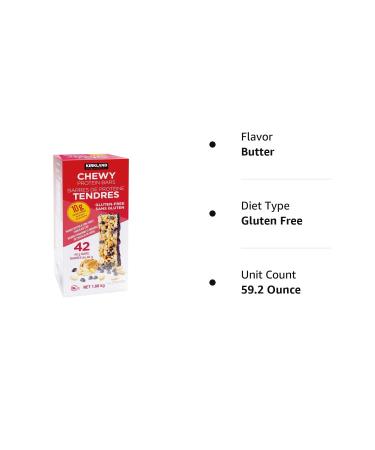 KIRKLAND SIGNATURE Chewy Peanut Butter Semisweet Chocolate Chip Protein Bars (42 Count, 59.2 Oz) - Buy Online on GoSupps.com