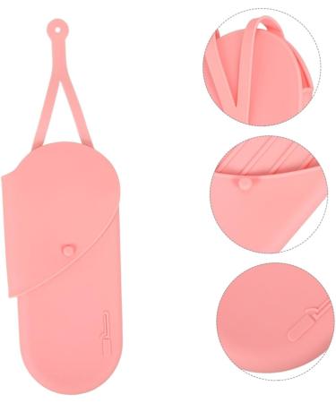 PLAFOPE 2pcs Curling Iron Storage Bag Hair Rollers Curling Wand Hair Straightner Pink 29.50X13.50X2.00CM Pink - Buy Online on GoSupps.com
