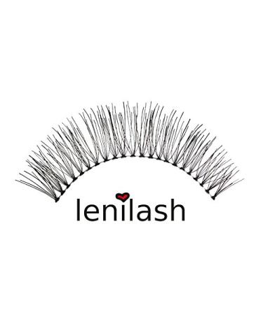 Buy Lenilash No.134 - Premium Black Human Hair False Eyelashes for Stunning Eye Looks - International Shipping Available - Buy Online on GoSupps.com