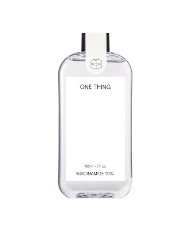 ONE THING Niacinamide Toner 5 fl oz | Brightning Hydrating Facial Essence for Smooth Clear Skin | Brightens Dark Spots  Breakouts  Blemishes  Dull Tone | Korean Skin Care