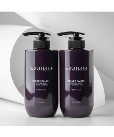 Velvet Salon Moisture Shampoo & Conditioner Set | Nourishing Hydrating Hair Care - Silicone & Paraben Free 16.9 fl oz X 2 - Buy Online on GoSupps.com