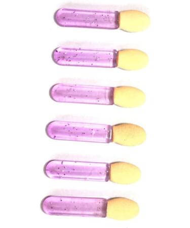 Healeved 200 Pcs Women Eyeshadow Brush Women Eyeshadow Applicator Eyes Makeup Beauty Sponge 3.6X1.2 cmx2pcs Violetx2pcs - Buy Online on GoSupps.com