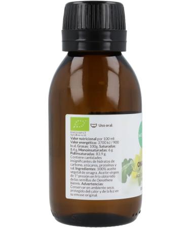 Organic Evening Primrose Oil 100ml Oil (Neutral) - Buy Online on GoSupps.com