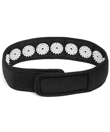 Leikance Acupressure Headband for Neck Head Massage Muscle Stress Relaxation Acupuncture Massage Belt