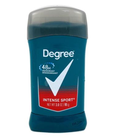 Degree Deodorant 3 Ounce Mens Time Released Intense Sport (88ml) (3 Pack) - Buy Online on GoSupps.com