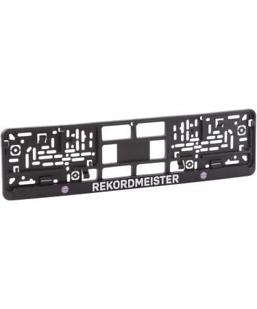 FC Bayern Munich 3D License Plate Amplifier - Record Champion Merchandise | International Shipping - Buy Online on GoSupps.com