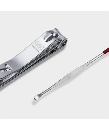 Nail Clippers Set 2-Piece Nail Clipper Kit Stainless Steel Toe and Fingernail Clipper Care Tools with Ear Pick for Men and Women Portable Keychain Nail Clipper Set Nail Clippers Pedicure Kit (Color Blu - Buy Online on GoSupps.com