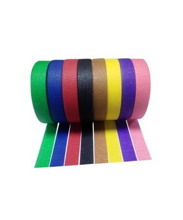 FOMIYES 12 Pcs Colored Duct Tape Strong Sticky Wrinkle Paper Round Grill Grate Tea Pot Strainer Replacement Masking Tape Colored Garage Door t Handle Child Crepe Paper Spray Paint - Buy Online on GoSupps.com