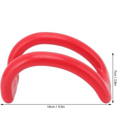 Weikeya Cervical Traction Stretcher - Light Pain Relief Pillow for Home Use | Anti-Deformation Curvature (Red) - Buy Online on GoSupps.com